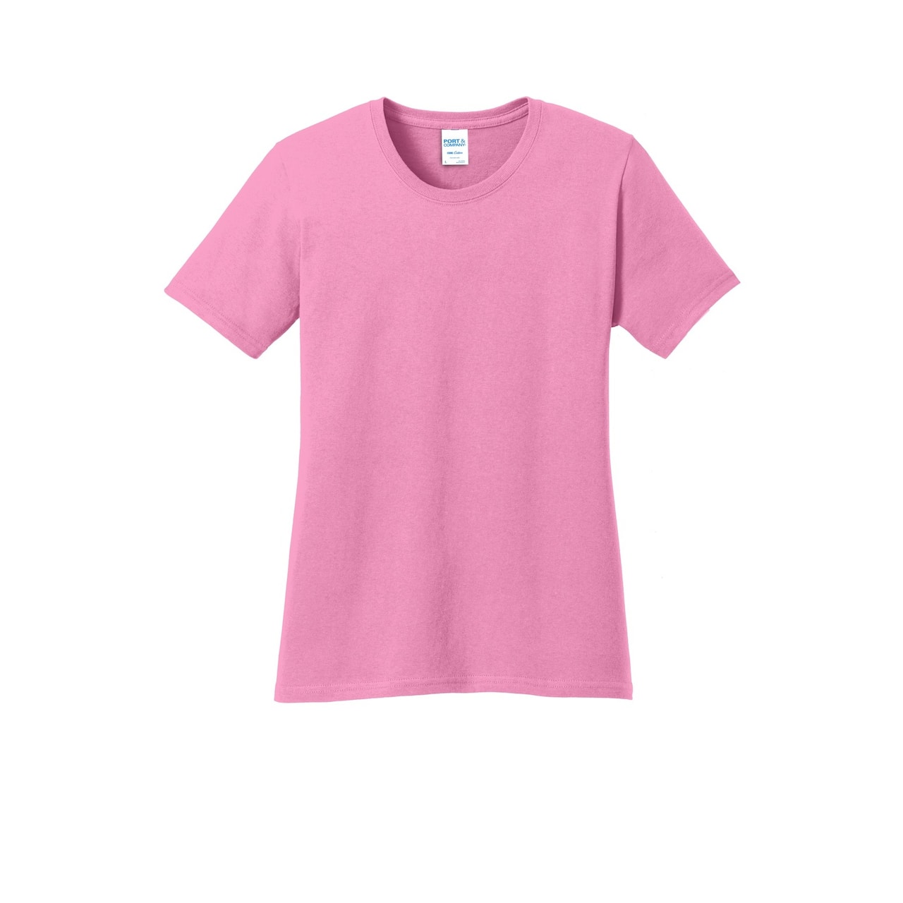Port & Company® Colors Core Cotton Ladies T-Shirt